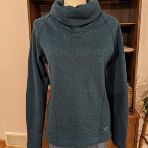Arc'teryx Desira Cowl-neck Tunic Teal Sweater